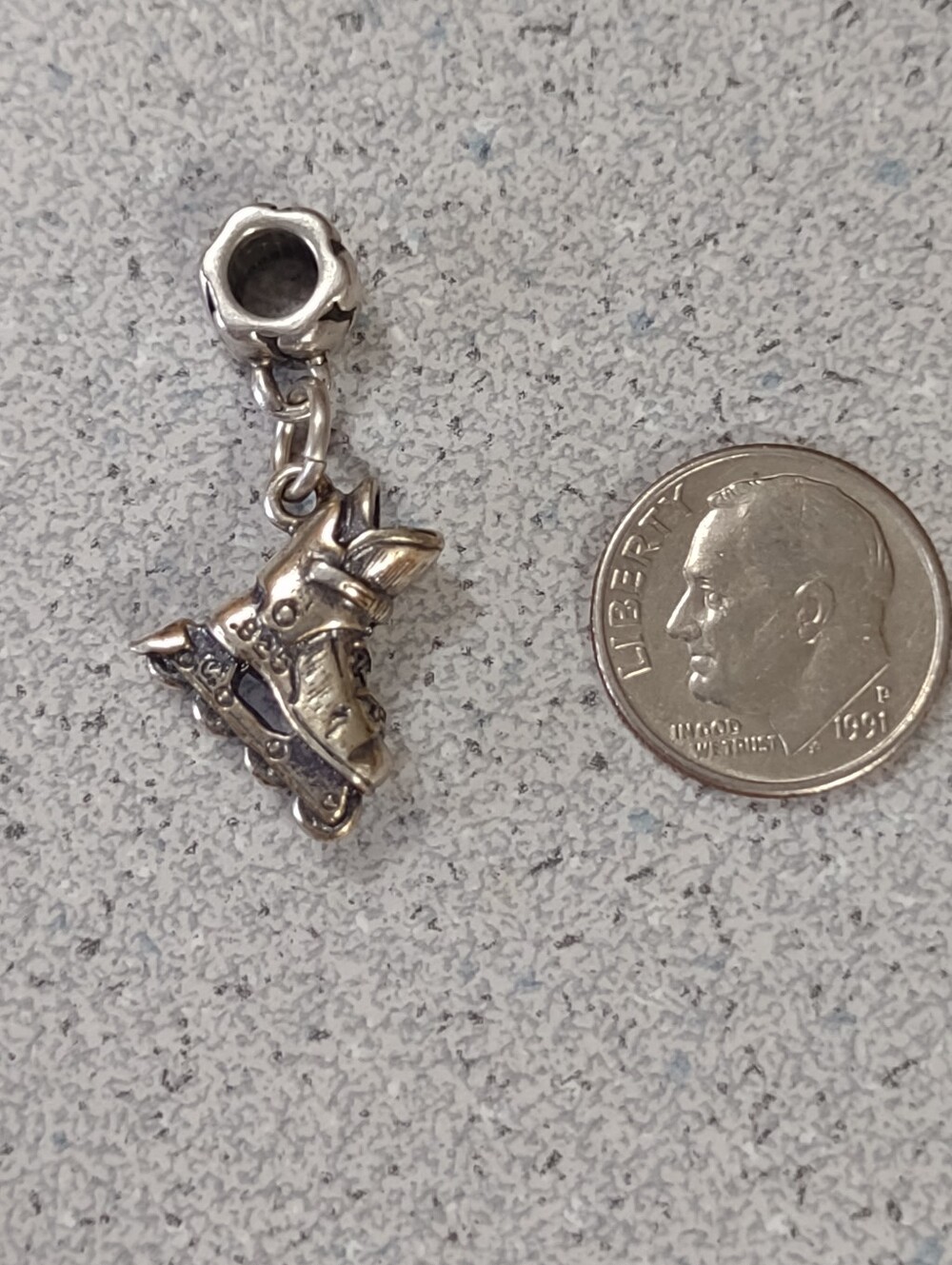 Firm Final Price!*Sterling Rollerblade Charm